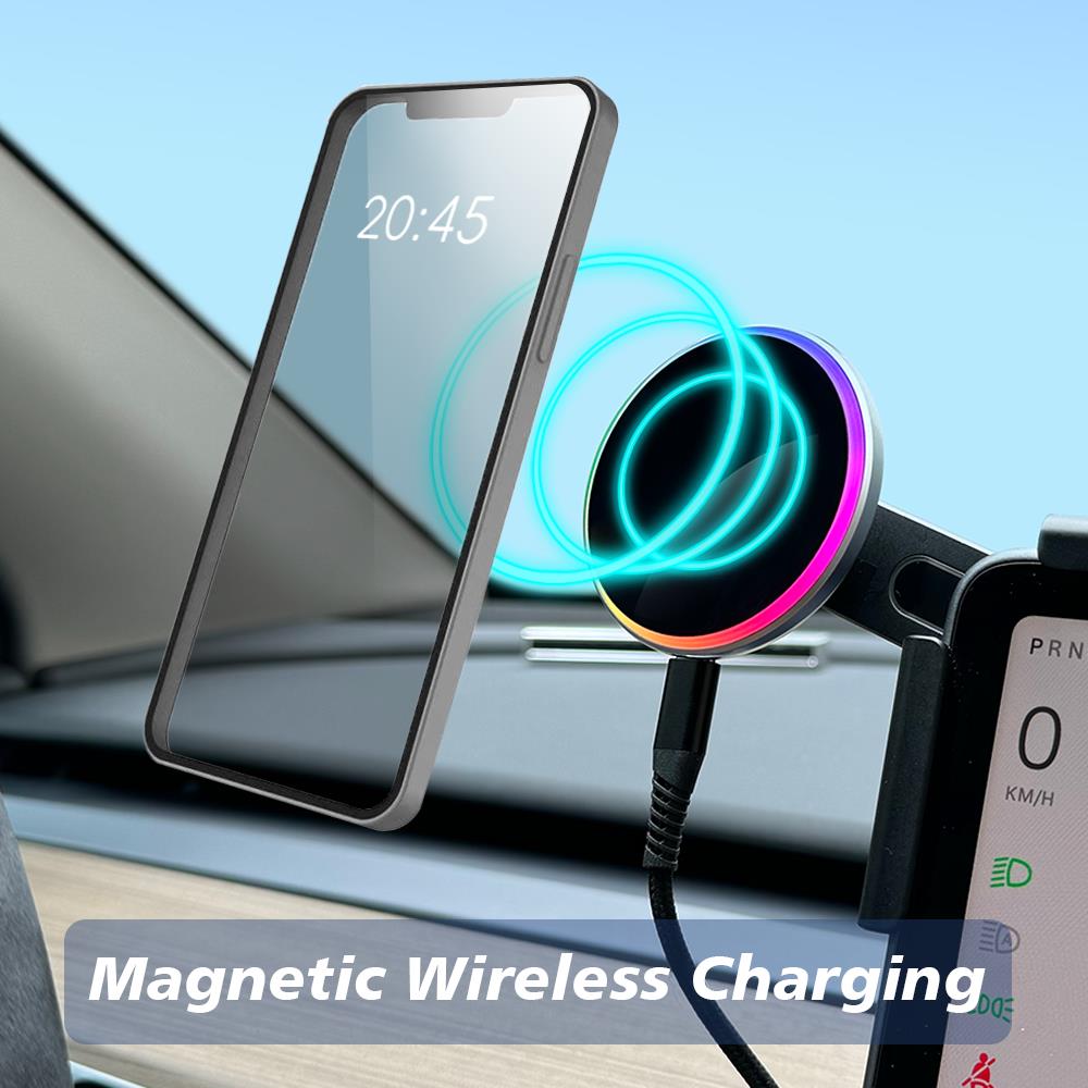 Wireless Car Charger - Tesla Yeni Model 3 Y HIGHLAND