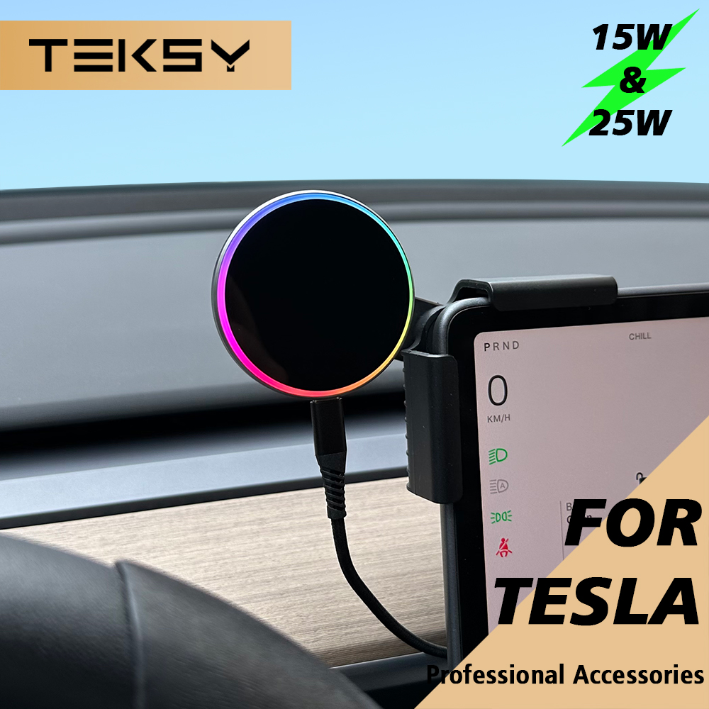 Wireless Car Charger - Araç Telefon Tutucu 15W ve 25W