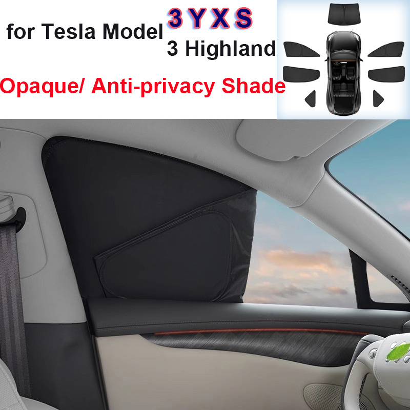 Automatic Car Sunshade - Araba Güneşliği Tesla Modeli 3 Y