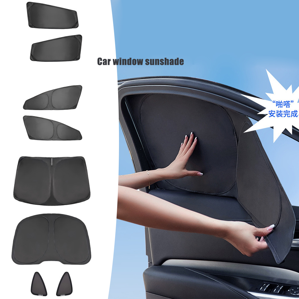 Car Accessories For Interior - Isı Yalıtımlı Gizlilik Sağlayan Tam Karartmalı