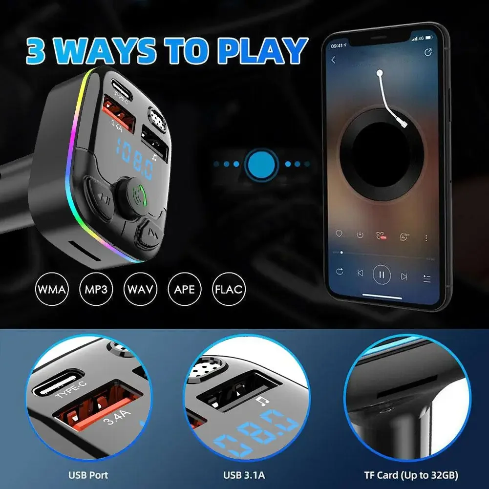 Araba kablosuz FM verici adapt - Wireless Car Charger incelemesi ve fiyatı