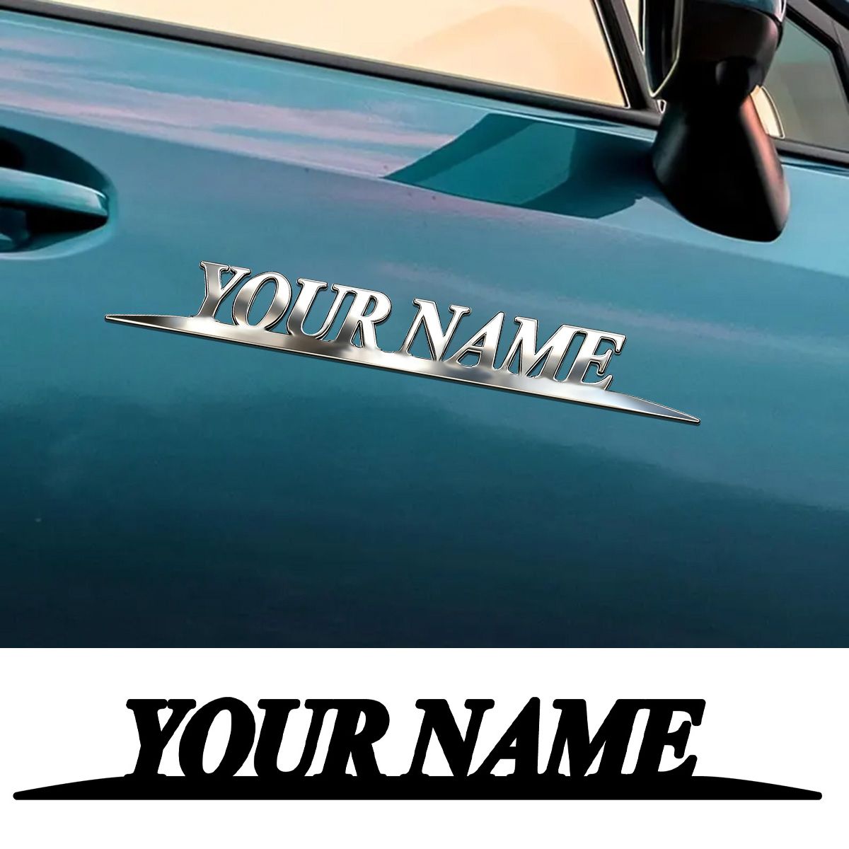 Metal Trendy İsiminizin Yazılı - Car Accessories For Baby incelemesi ve fiyatı