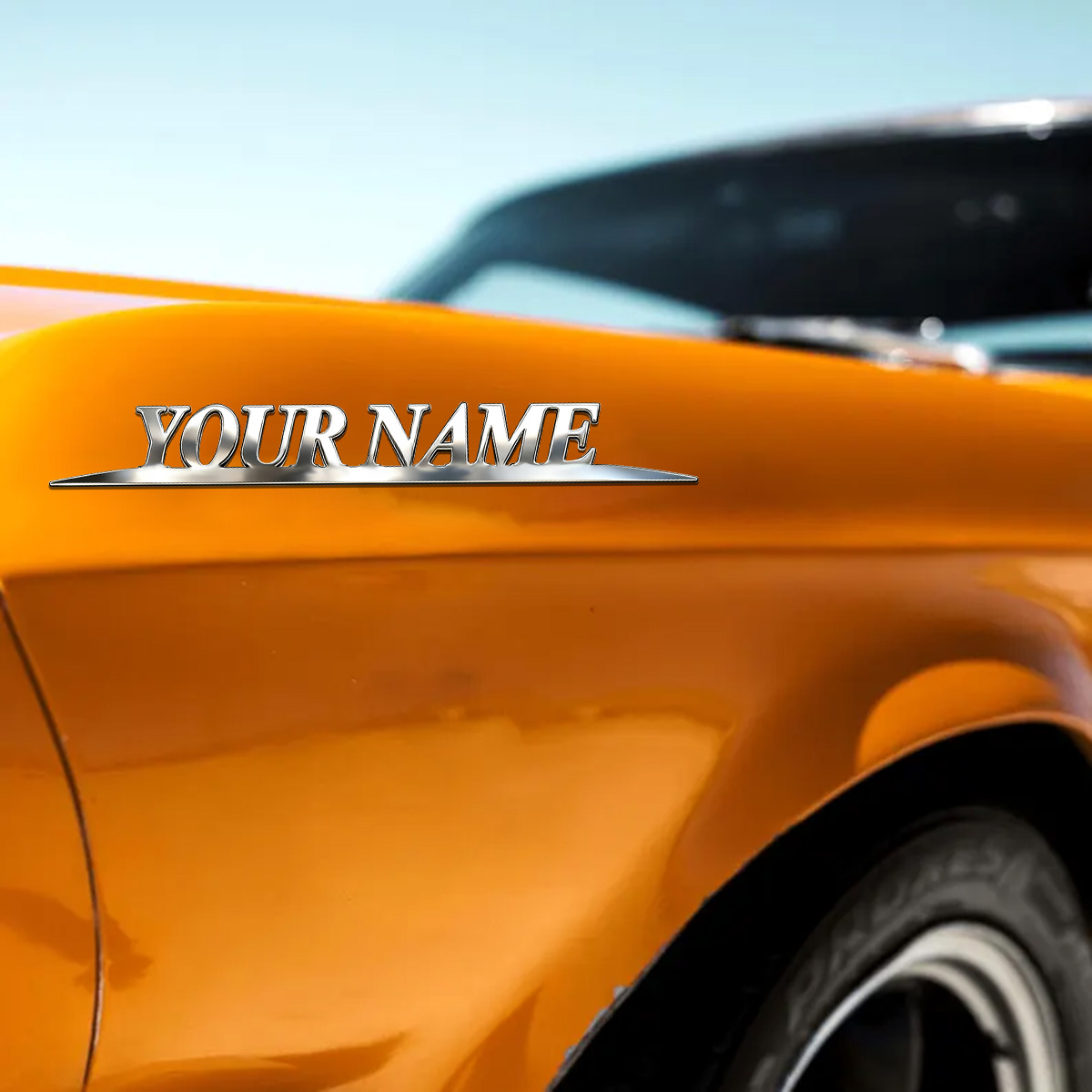 Metal Trendy İsiminizin Yazılı - Car Accessories For Baby incelemesi ve fiyatı