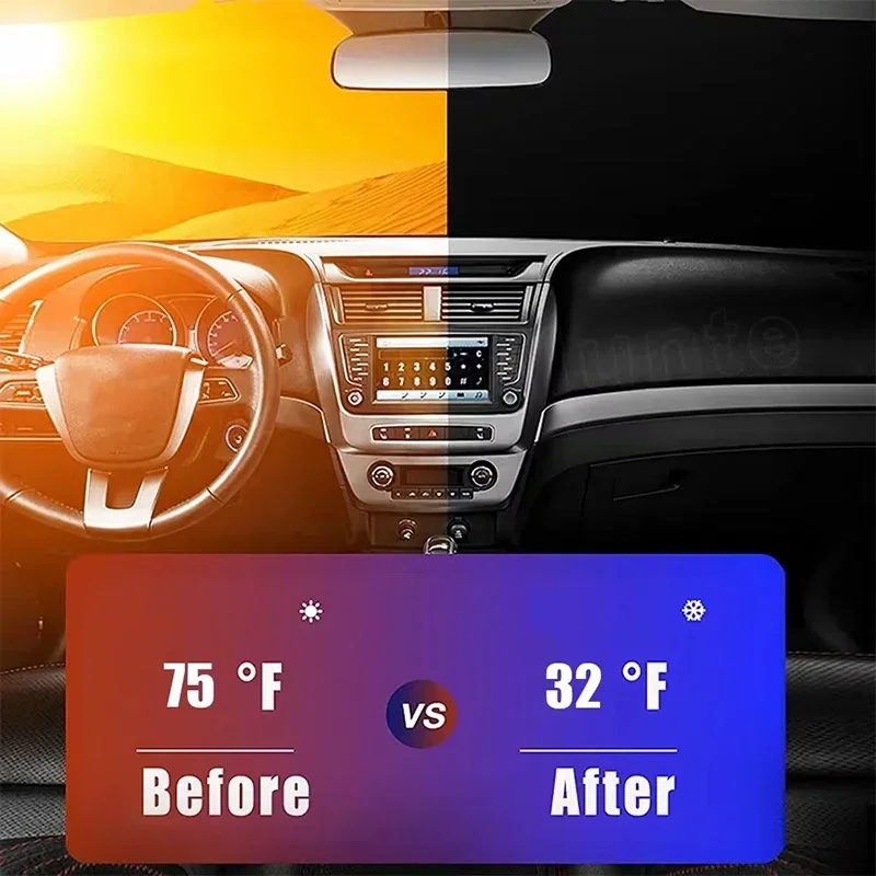 Araba ön camı güneşlik örtüsü  - Automatic Car Sunshade incelemesi ve fiyatı
