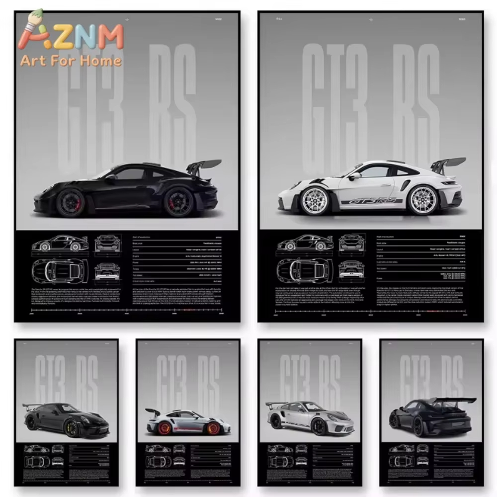 1 adet Minimalist 911 GT3-RS 7 - Car Accessories For Interior incelemesi ve fiyatı