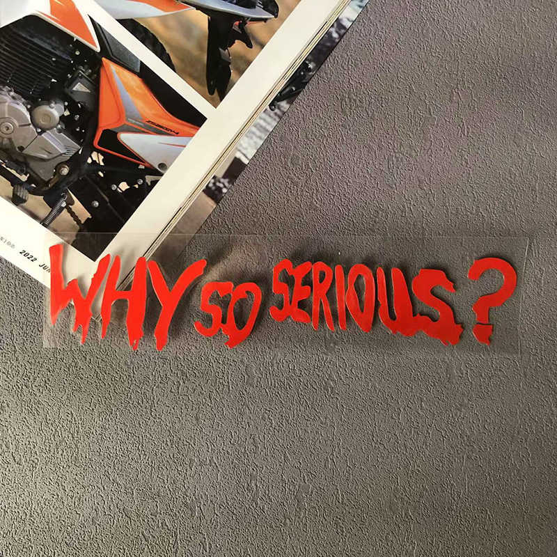 Neden Bu Kadar Ciddi Çıkartmal - Car Accessories Joker incelemesi ve fiyatı