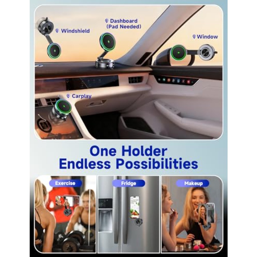 Magsafe Araç İçi Şarj Cihazı i - Wireless Car Charger incelemesi ve fiyatı