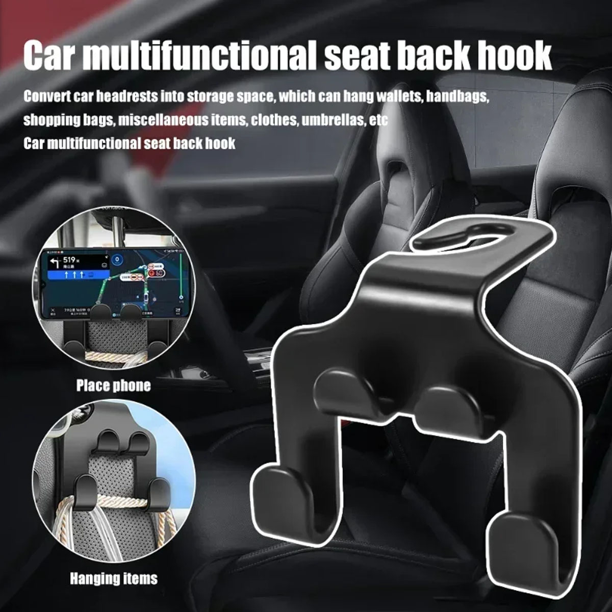 Araba Koltuğu Başlığına Takıla - Car Accessories Hanging incelemesi ve fiyatı